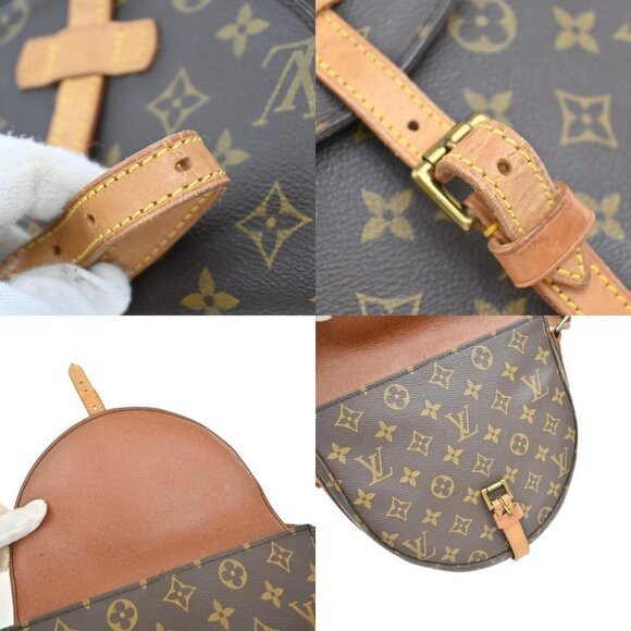LOUIS VUITTONI Chantilly MM Shoulder Bag Monogram Leather Brown M51233 80EF912(F - Picture 13 of 16